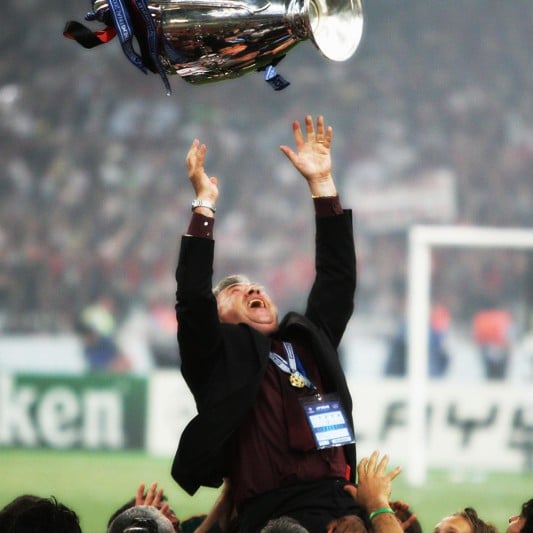 Carlo Ancelotti wins the Champions League for the 4th time