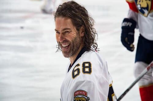 This is a photo of Jaromir Jagr