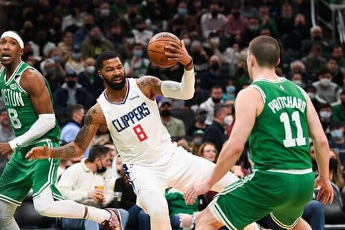 This is a picture of Los Angeles Clippers vs Boston Celtics for the NBA article preview