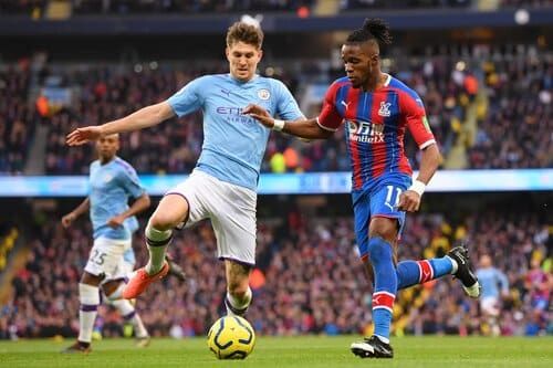 This is a picture of Crystal Palace vs Manchester City for the soccer picks article 