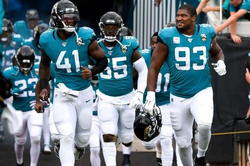 This is a picture of the Jaguars for the NFL top 10 teams of 22-23 season