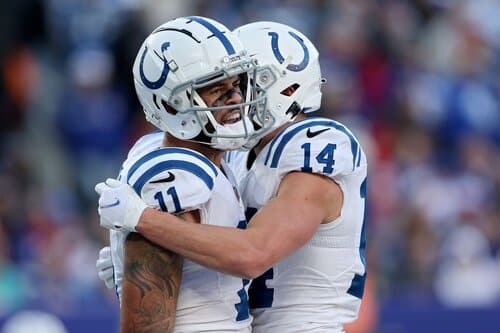 This is a picture of the Indianapolis Colts for the NFL playoffs predictions article 