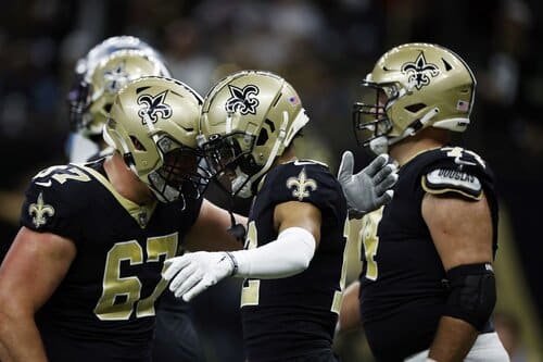 This is a picture of the Saints for the NFL article