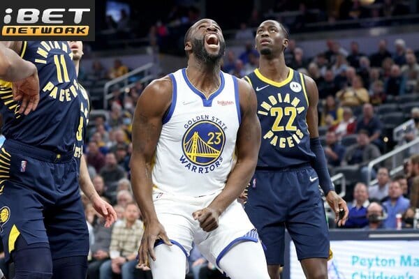 This is a picture of the GSW against the Pacers for the NBA Picks article