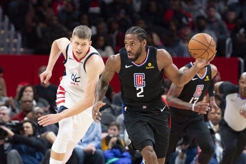 This is a picture of the Washington Wizards vs Los Angeles Clippers for the NBA Picks article preview