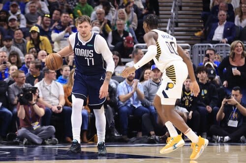 This is a picture of the Indiana Pacers vs Dallas Mavericks for the NBA picks article 