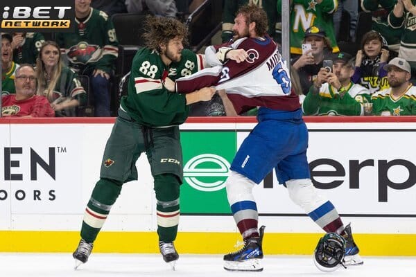 This is a picture of the Minnesota Wild vs Colorado Avalanche for the NHL Picks article preview