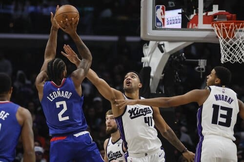 This is a picture of the Kings against the Clippers for the NBA picks article 