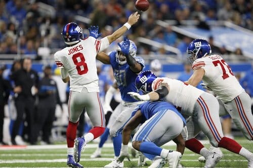 This is a picture of the Giants against the Detroit Lions for the NFL Preseason Picks Week 1 preview