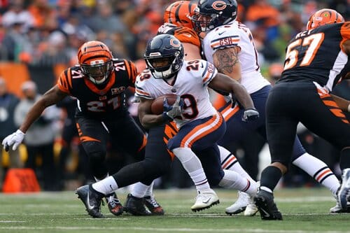 This is a picture of the Cincinnati Bengals vs Chicago Bears for the NFL Preseason Picks week 2 article 