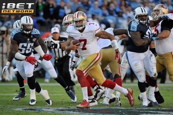 This is a picture of the Titans against the 49ers for the NFL Preseason Picks Week 1 article