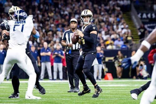 This is a picture of the Titans against the Saints for the NFL Preseason Picks week 3 article