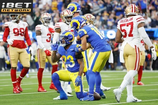 This is a picture of the San Francisco 49ers vs Los Angeles Rams for the NFL Picks week 3 article preview