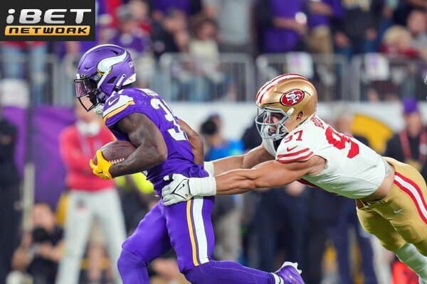 This is a picture of the San Francisco 49ers vs Minnesota Vikings for the NFL Picks week 2 article preview