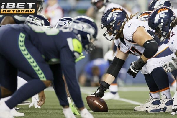 This is a picture of the Denver Broncos vs Seattle Seahawks for the NFL Picks week 1 article preview