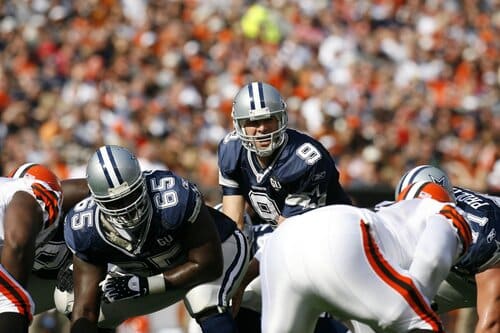 This is a picture of the Browns against the Cowboys for the NFL Picks week 1 article preview