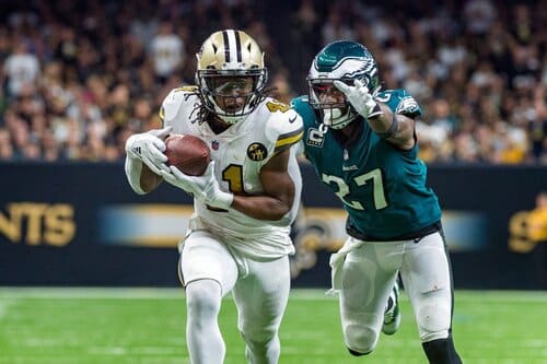 This is a picture of the Eagles against the Saints for the NFL Picks week 3 article