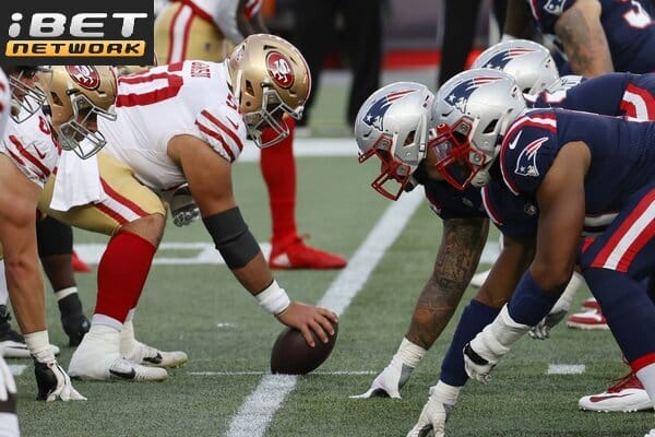 This is a picture of New England Patriots vs San Francisco 49ers for the NFL picks week 4 article preview