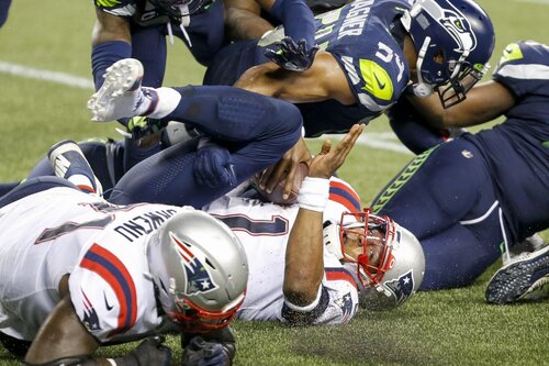 This is a picture of the Seattle Seahawks vs New England Patriots for the NFL Picks week 2 article preview