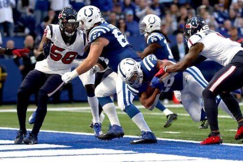 This is a picture of the Texans against the Colts for the NFL Picks week 1 article preview