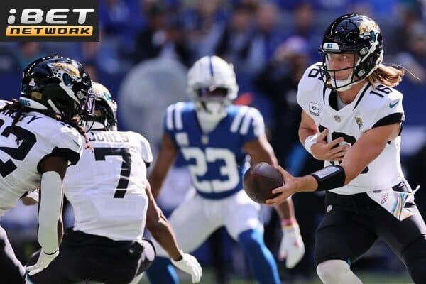 This is a picture of the Indianapolis Colts vs Jacksonville Jaguars for the NFL Picks week 5 article preview